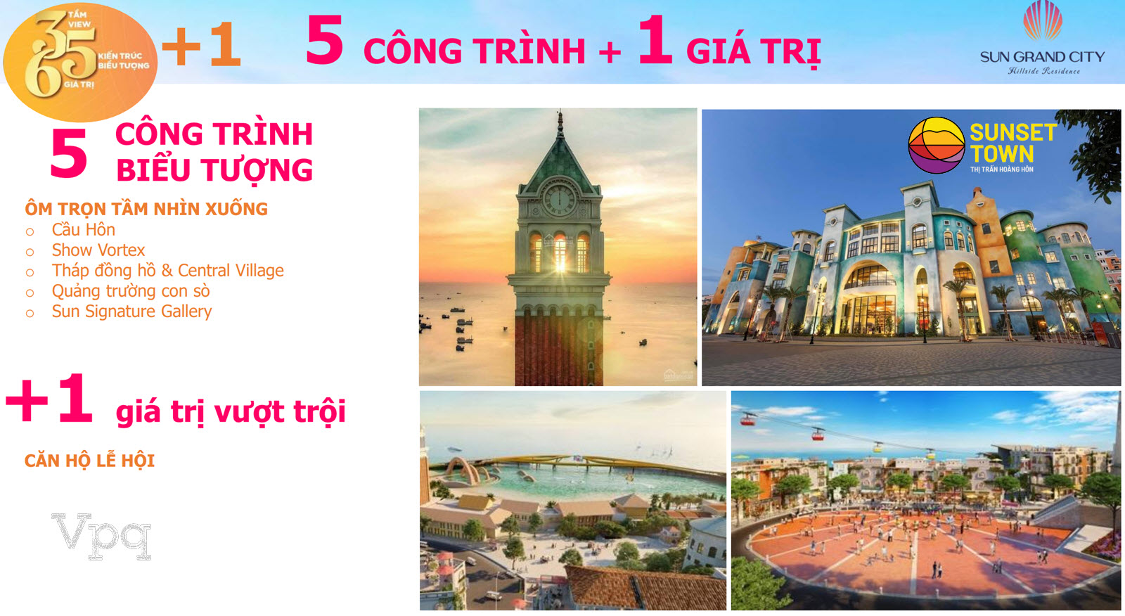 Tầm view c&ocirc;ng tr&igrave;nh biểu tượng từ căn hộ Hillside
