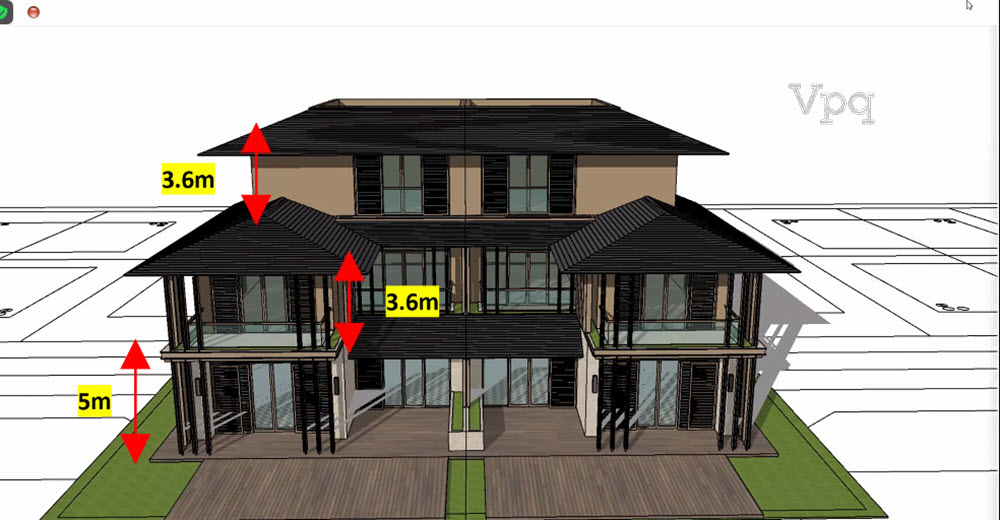 Thiết kế song lập Beach Villa