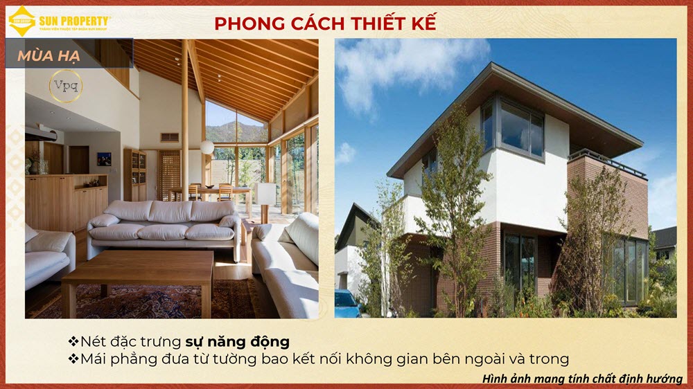 Thiết kế biệt thự mùa Hạ tại Sun Beauty Onsen Village
