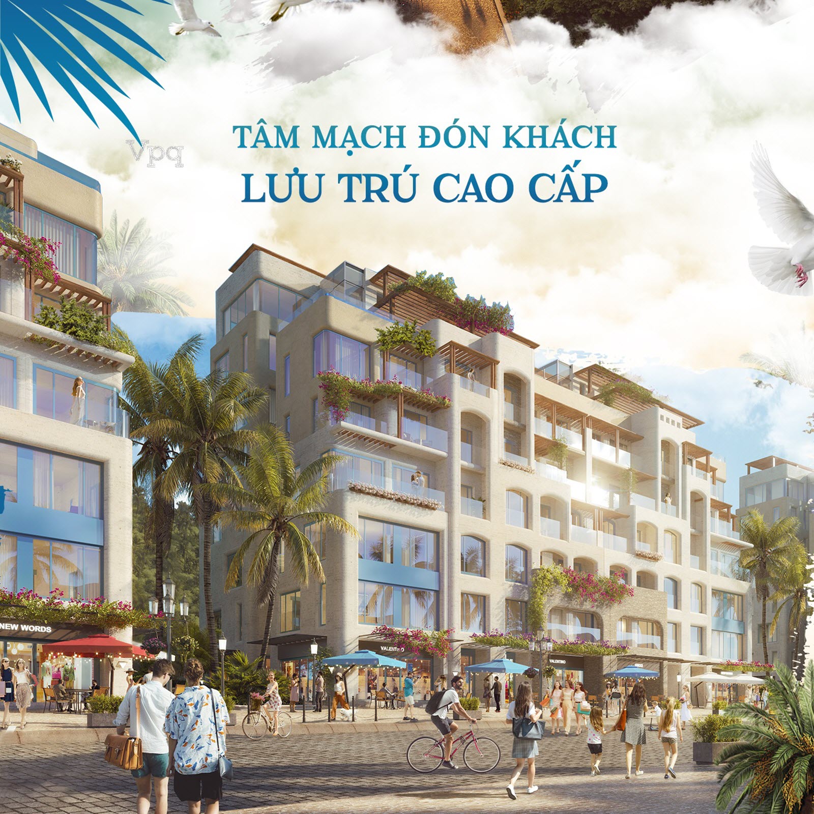 Phối cảnh Boutique Hotel Hòn Thơm