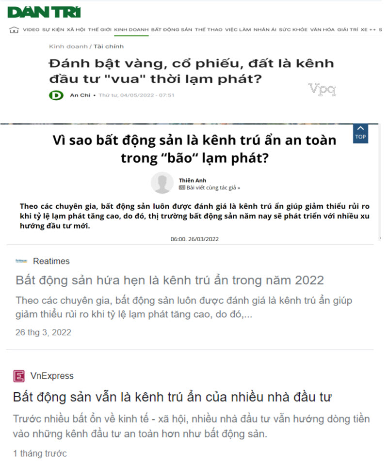 Các tờ báo lớn đưa ra lời khuyên trong thời kỳ lạm phát