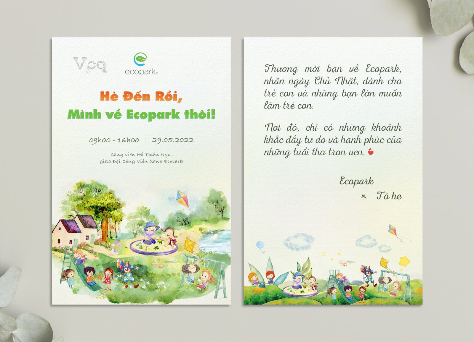 Thư ngỏ Ecopark