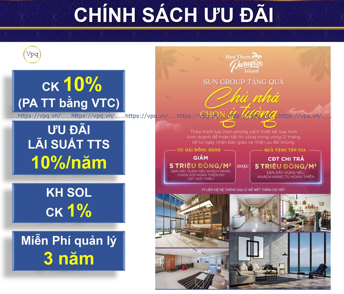 Chính sách ưu đãi biệt thự Commercial Villa