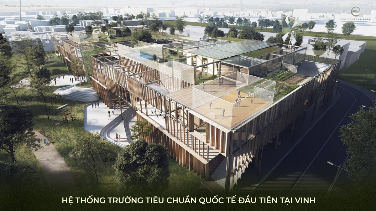 Hệ thống trường tiêu chuẩn quốc tế đầu tiên tại Vinh