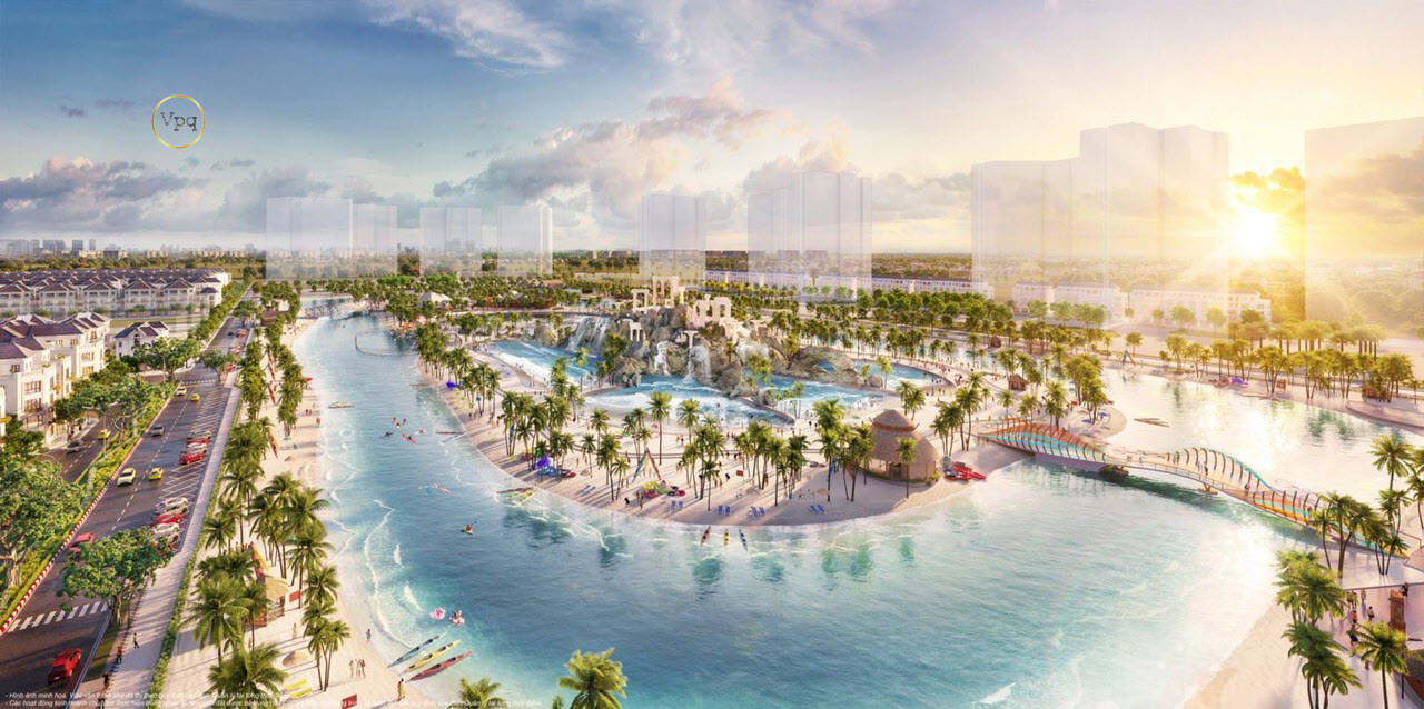 Công viên Wave Park - The Empire Vinhomes Ocean Park