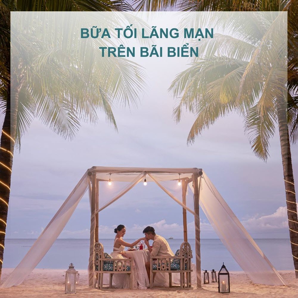 Bữa tối lạng mạn trên biển tại JW Marriot Phu Quoc