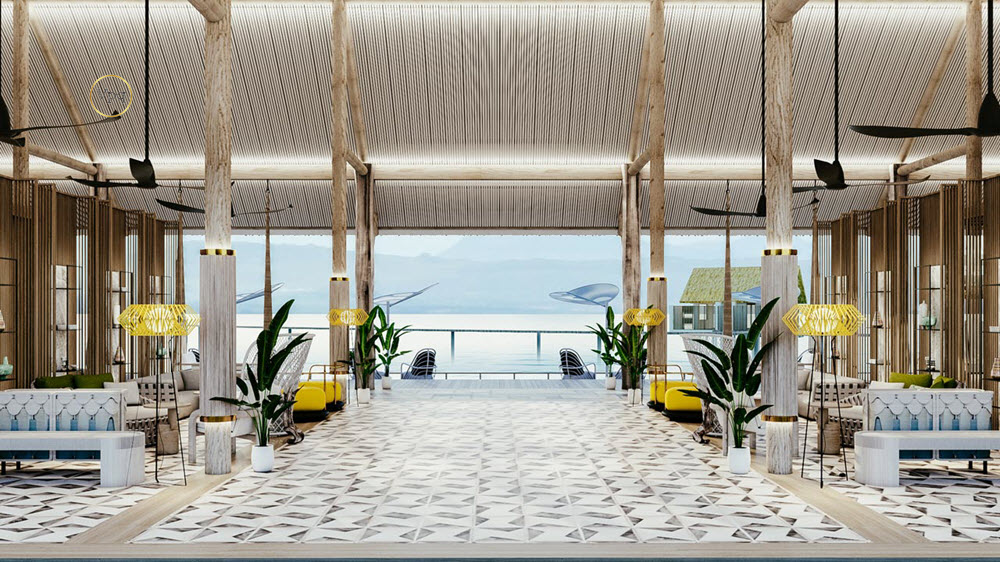 Góc view từ khu vực nhà hàng LUXNAM* Phú Quốc