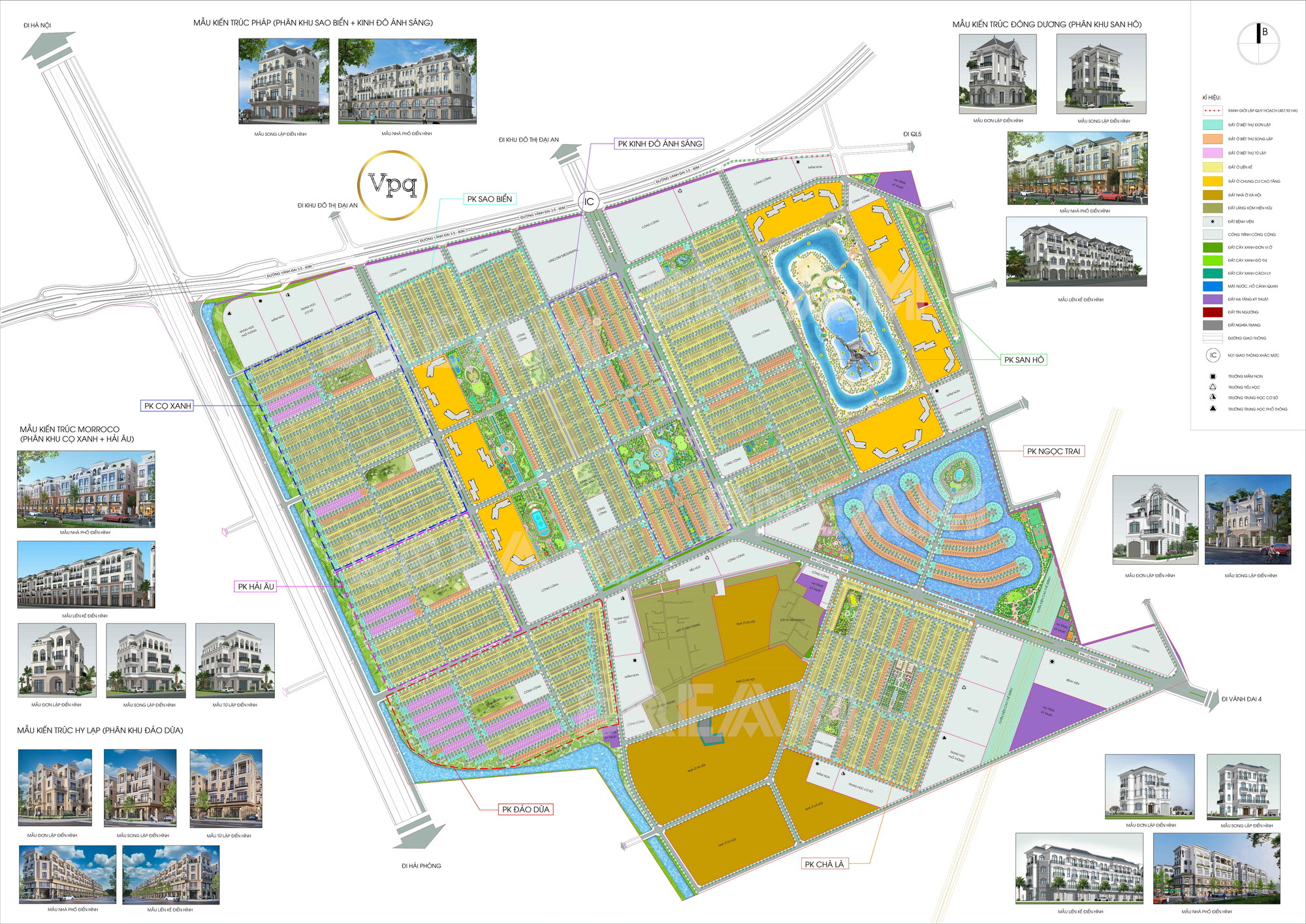Tổng mặt bằng The Empire Vinhomes Ocean Park Hưng Y&ecirc;n