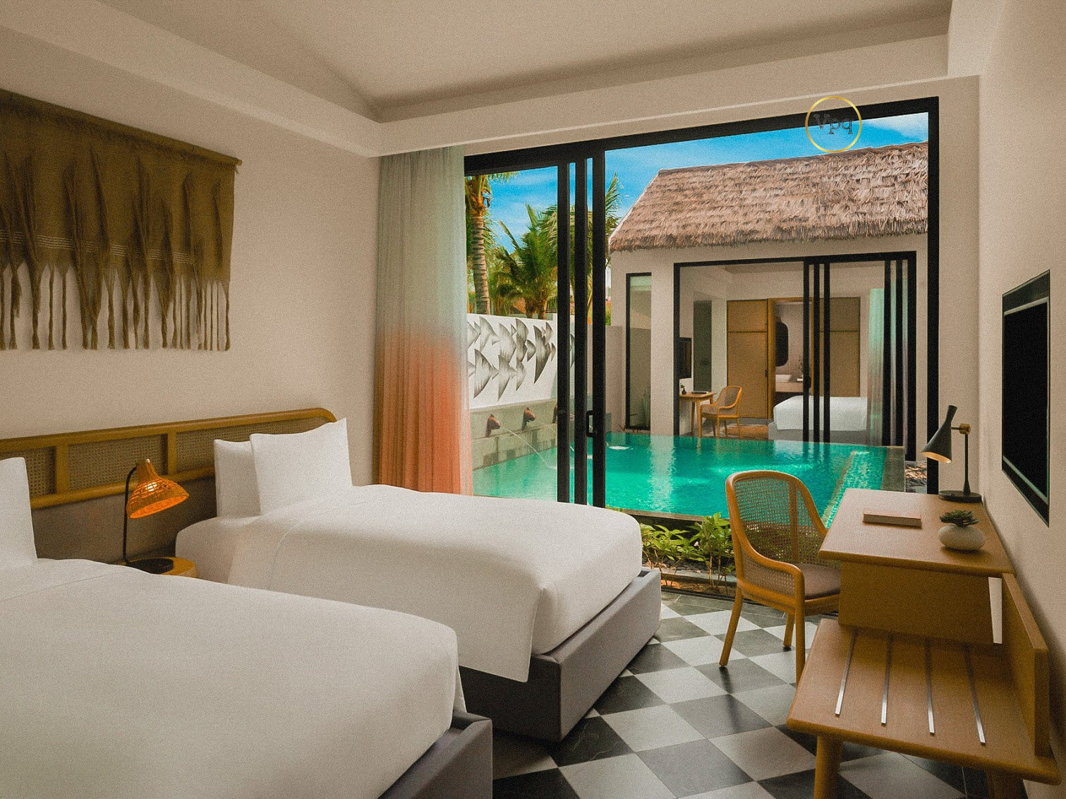 H&igrave;nh ảnh thực tế biệt thự mẫu D New World Phu Quoc Resort - Ảnh 4
