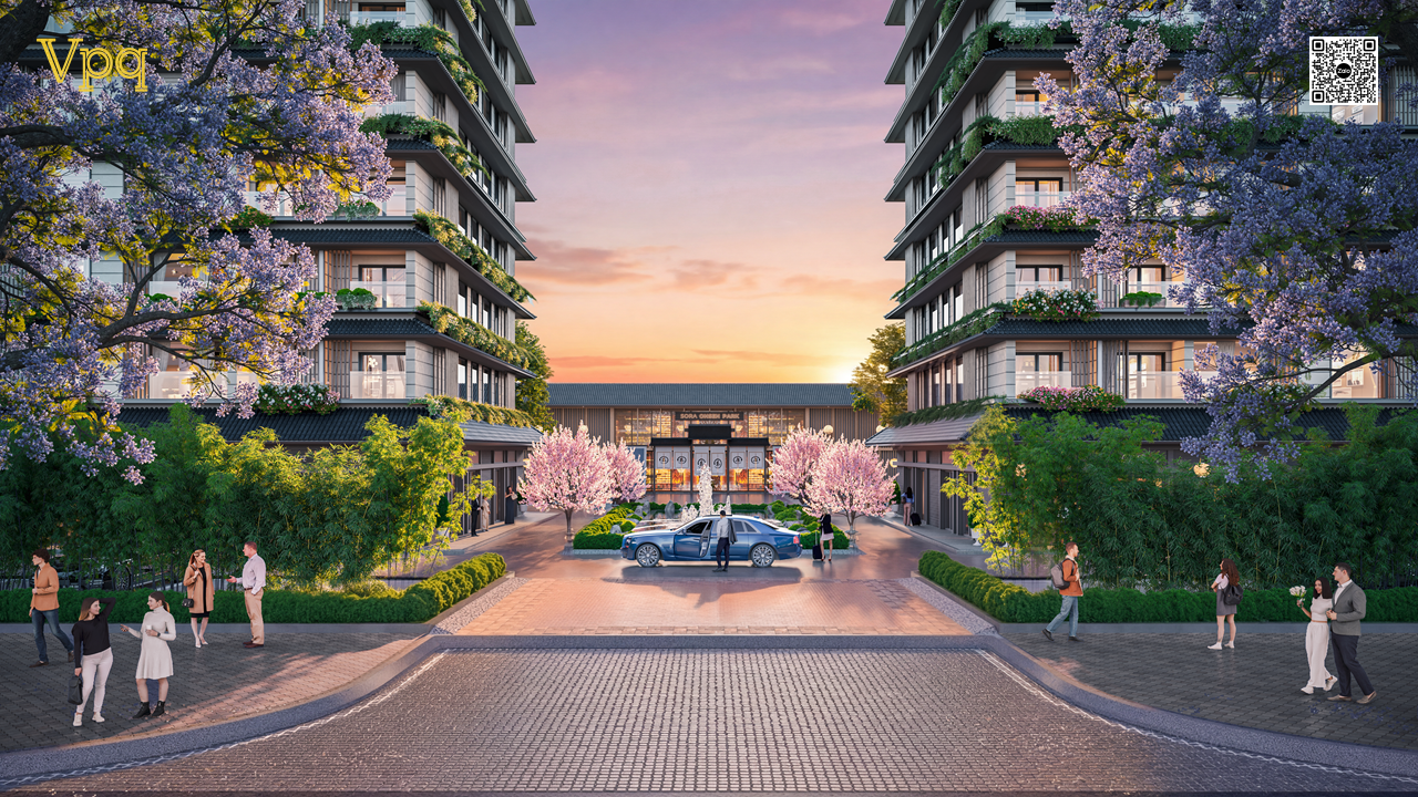 Lối vào chính Lynn Times Onsen Retreat