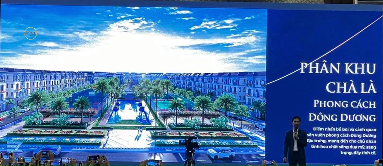 Phân khu Chà Là The Empire Vinhomes Ocean Park Hưng Yên mang kiến trúc Đông Dương