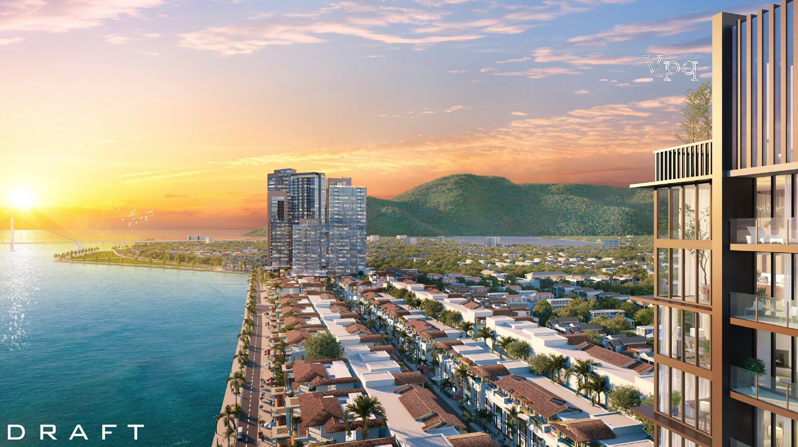 Phối cảnh tổng thể Sun Riva Vista