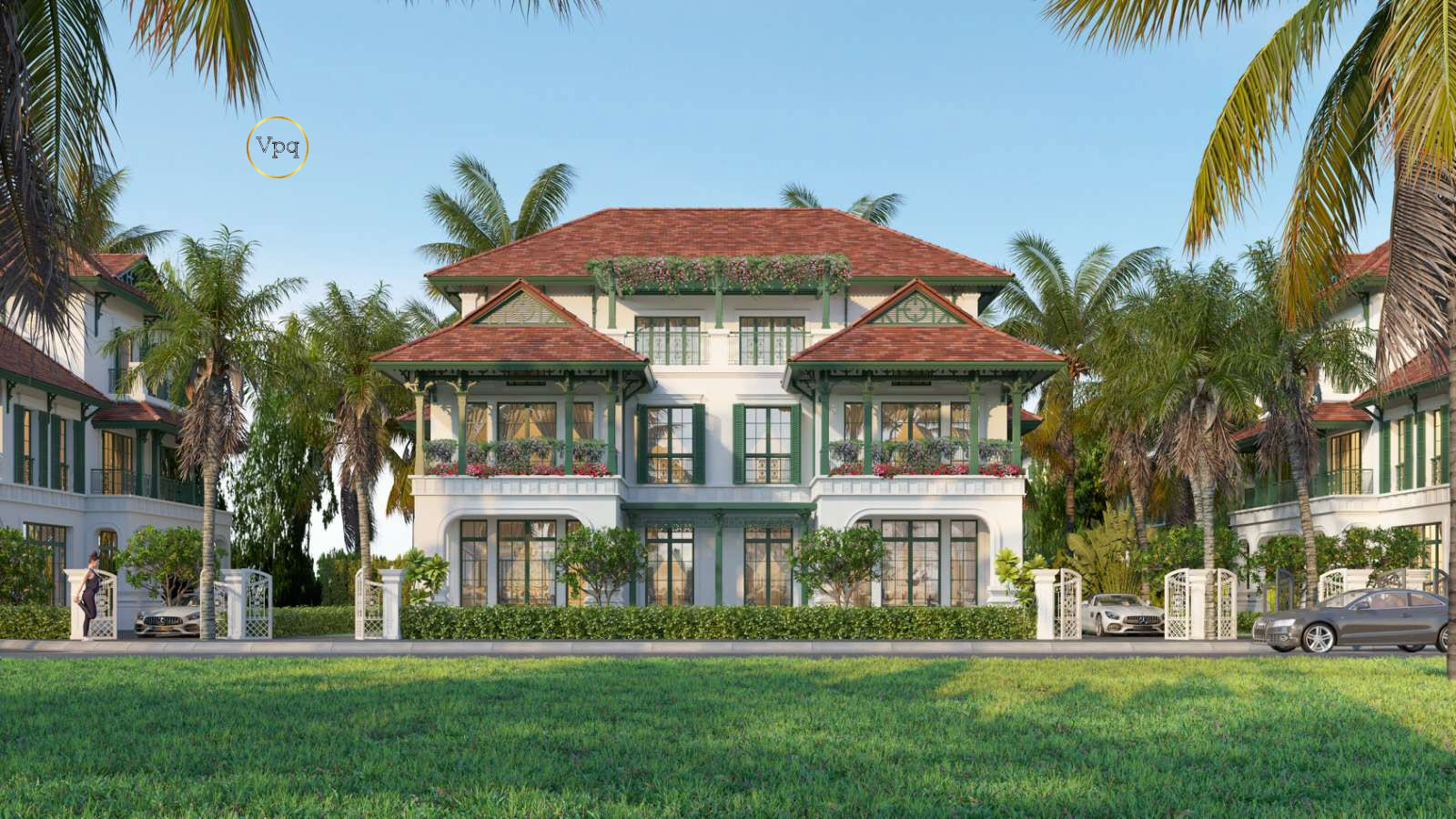 Biệt thự song lập đảo Đồng Nò: Sunnva Island Đà Nẵng - Mẫu 1