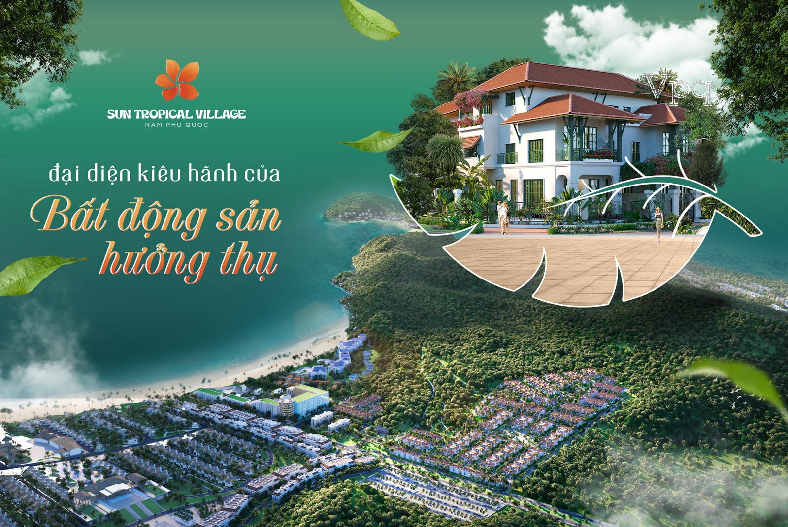 Phối cảnh tổng thế dự án biệt thự Sun Tropical Village Phú Quốc