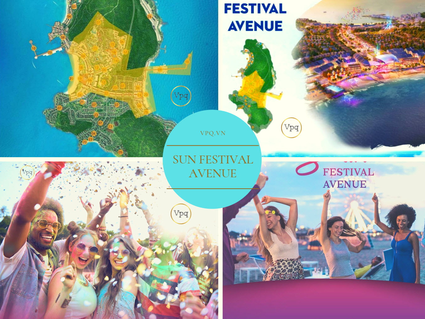 Hợp phần Sun Festival Avenue Hon Thom Paradise Island