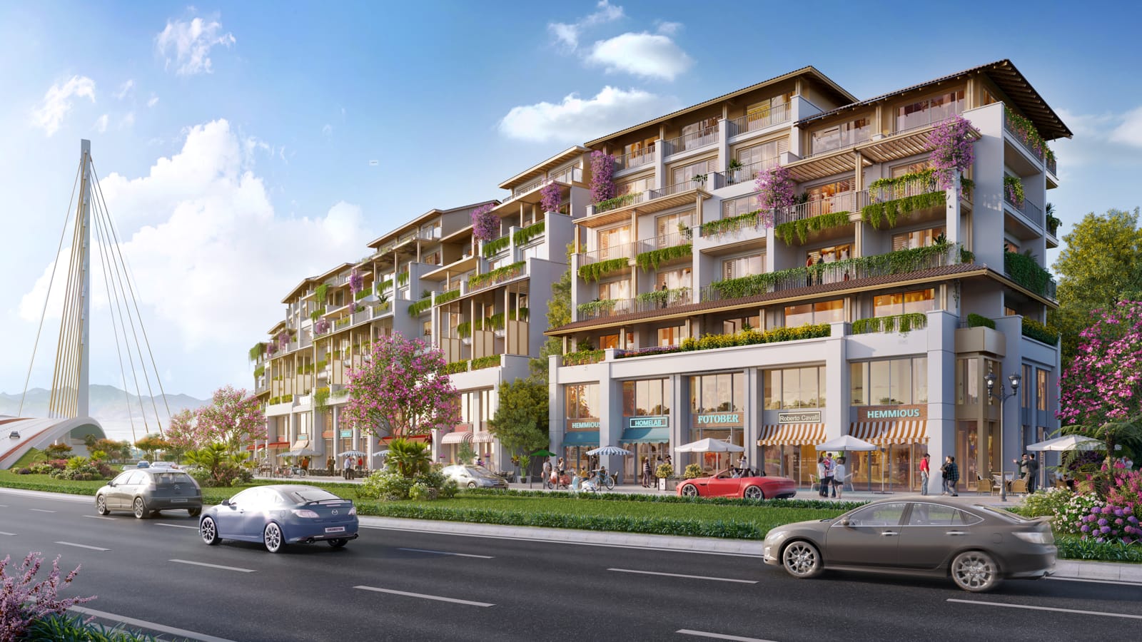 Thiết kế tuyệt đẹp của những căn nhà phố Sun Cosmo Residence Da Nang