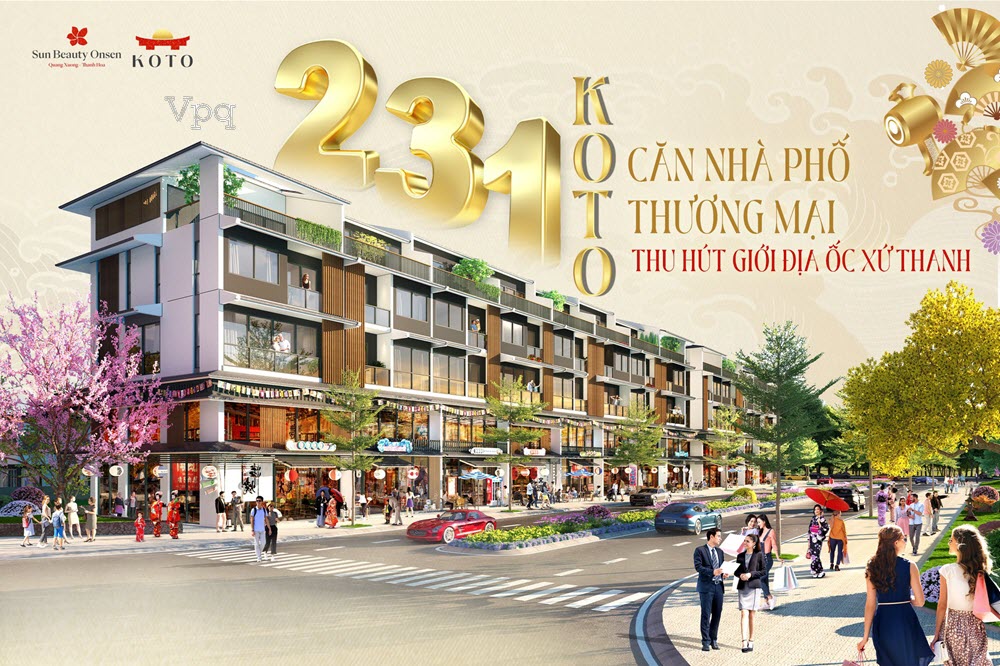 Phối cảnh Townhouse Koto phiên bản giới hạn
