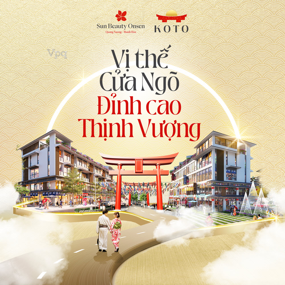 Vị trí Townhouse Koto Sun Beauty Onsen Quảng Yên
