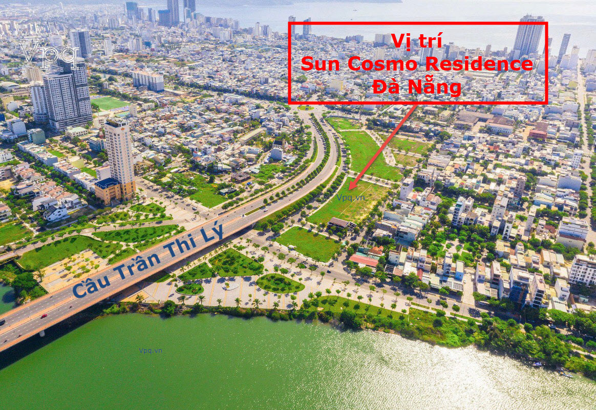 Vị trí dự án Sun Cosmo Residence Đà Nẵng