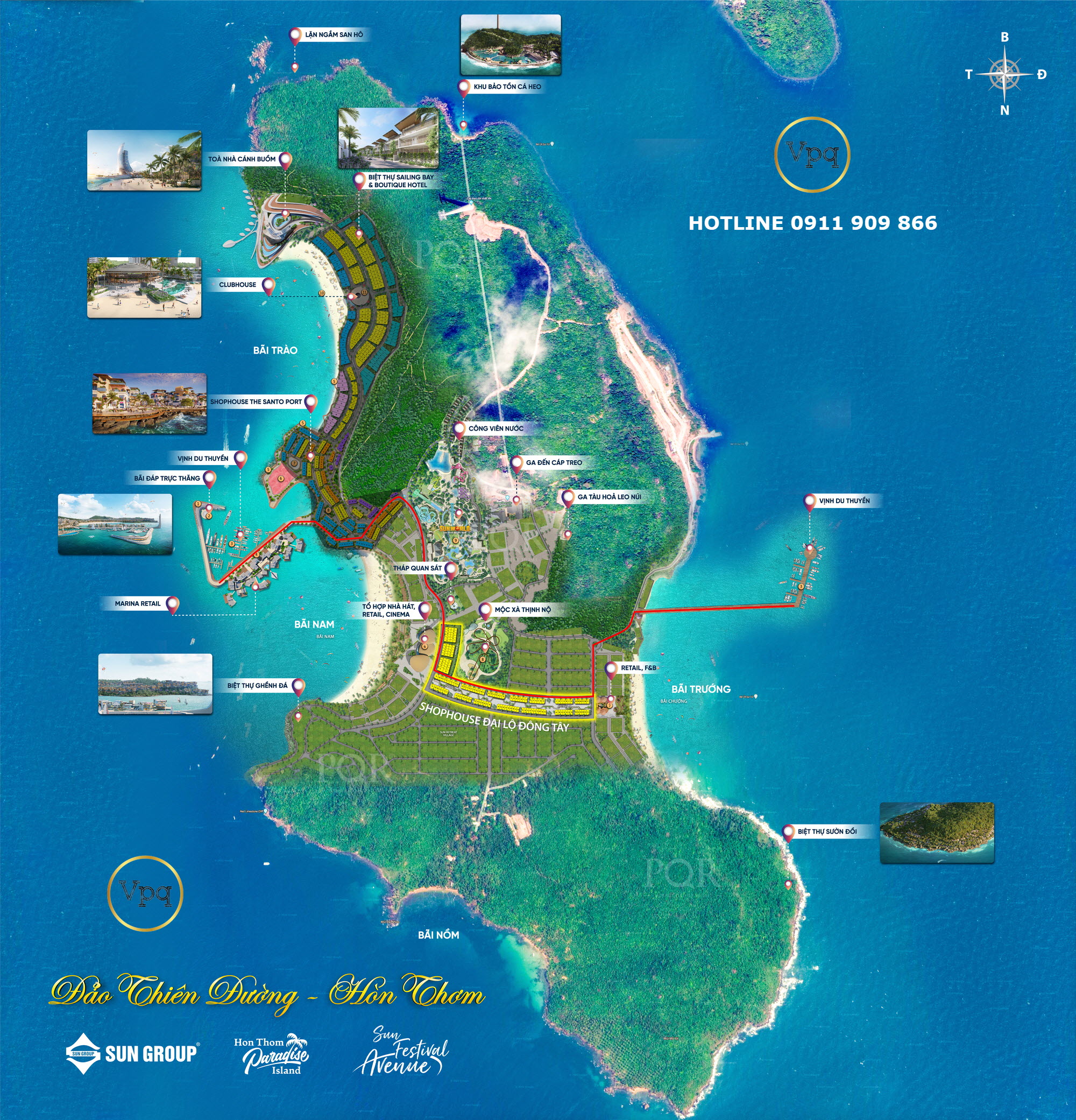 Tổng quan dự án Hon Thom Paradise Island