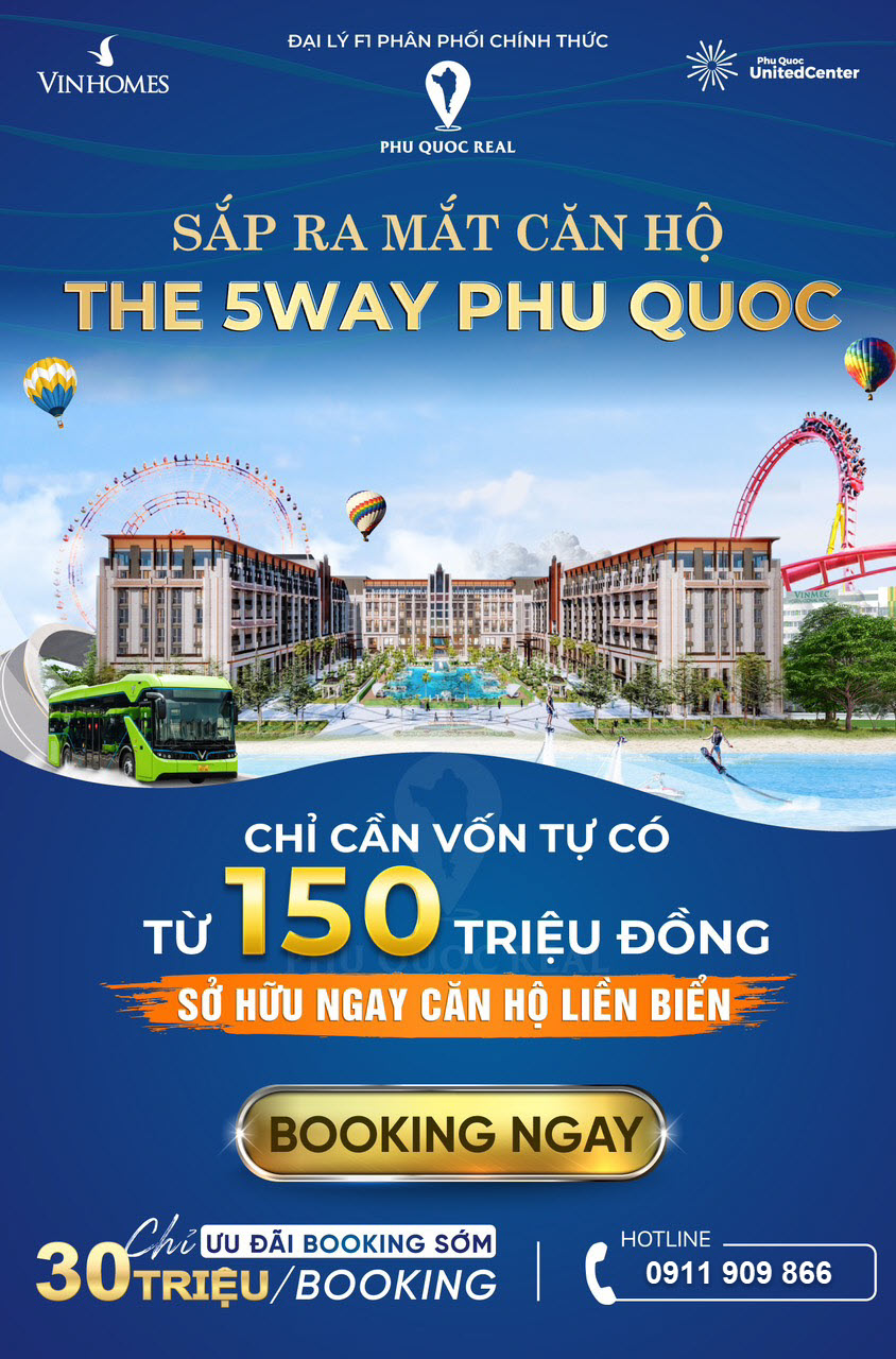 Sắp ra mắt căn hộ The 5Way Phú Quốc