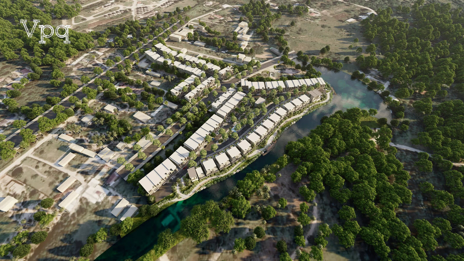 Phối cảnh tổng thể Park Town Phú Quốc