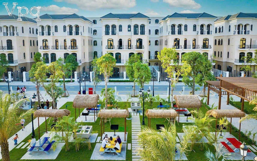 Những căn nhà sở hữu không gian công viên BBQ kế bên