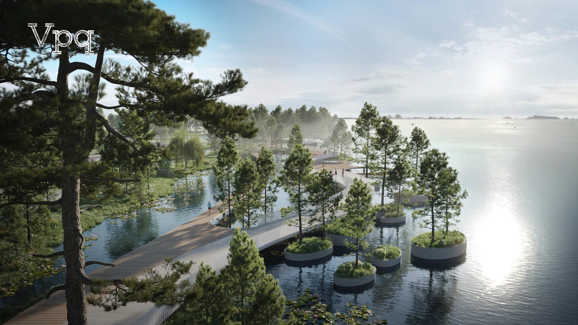 Một góc nhỏ tại dự án Eco Village Saigon River