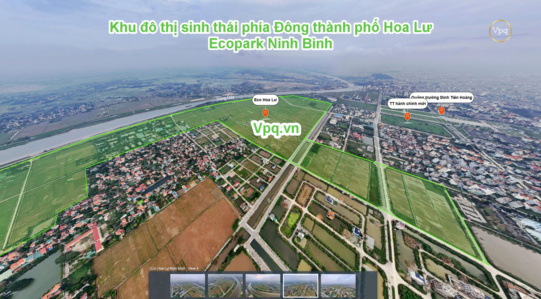 Hình ảnh thực tế vị trí dự án Eco Ninh Bình - Ảnh 2