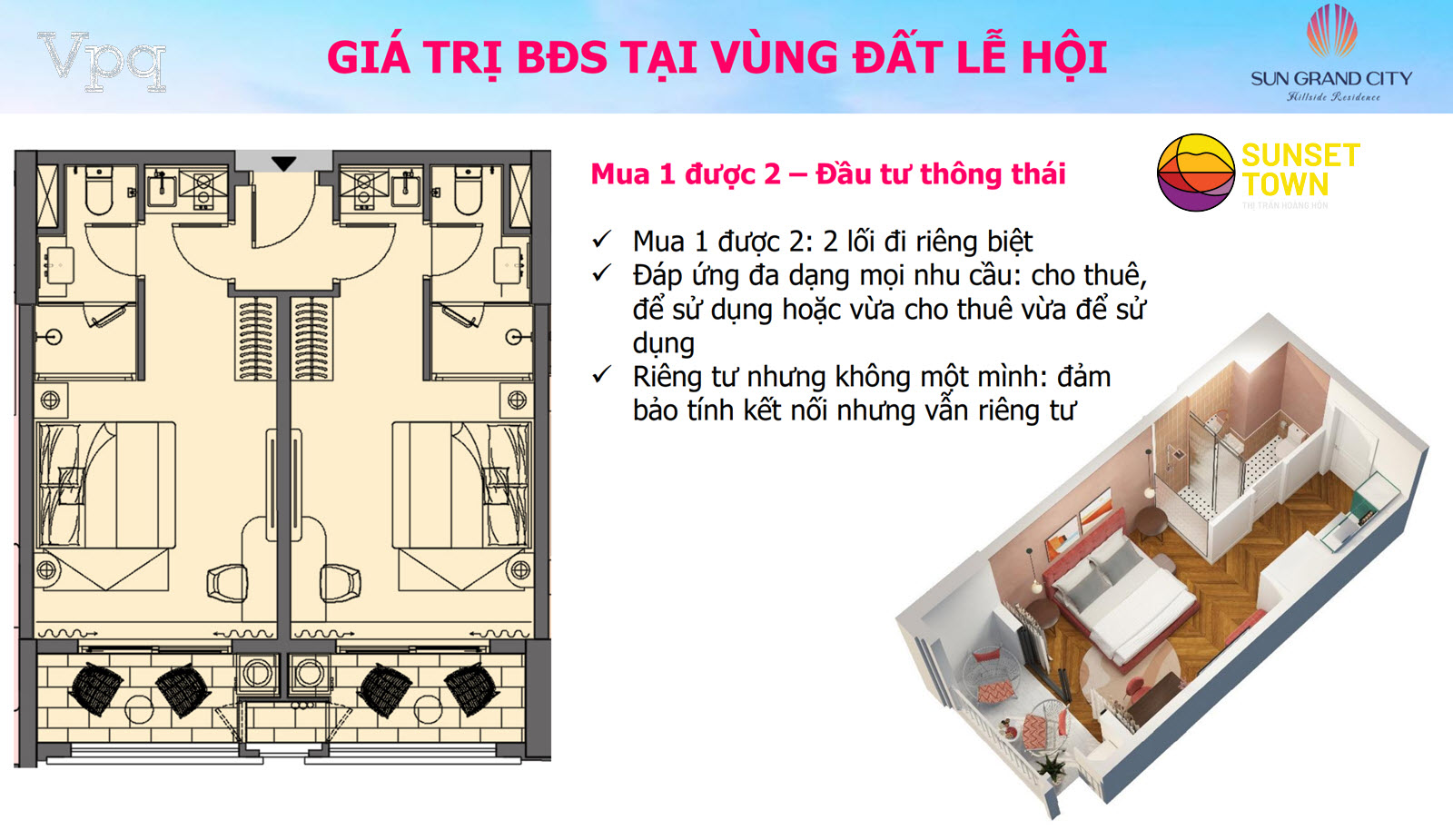 Gi&aacute; trị bất động sản của căn hộ lễ hội