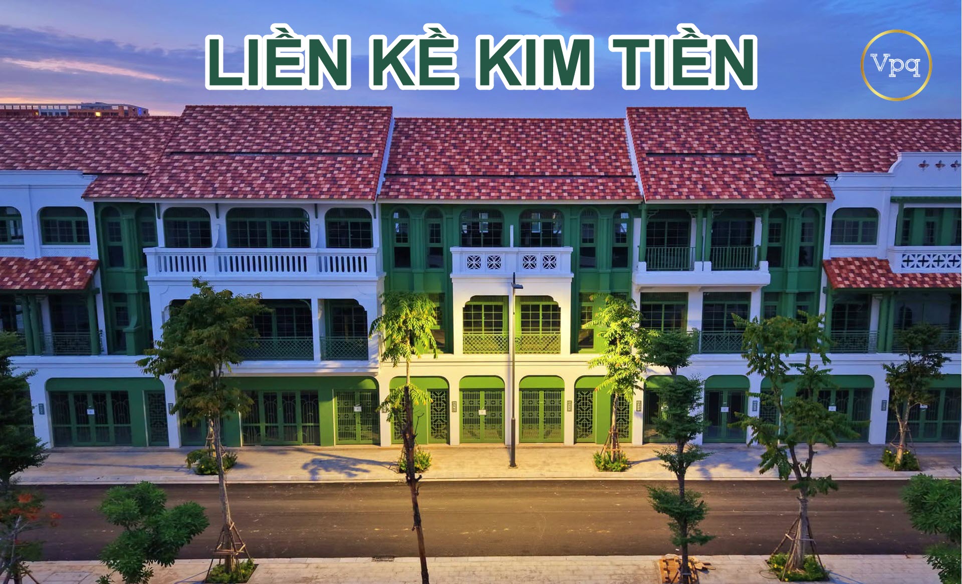 Hình ảnh thực tế liền kề Kim Tiền Sun Urban City