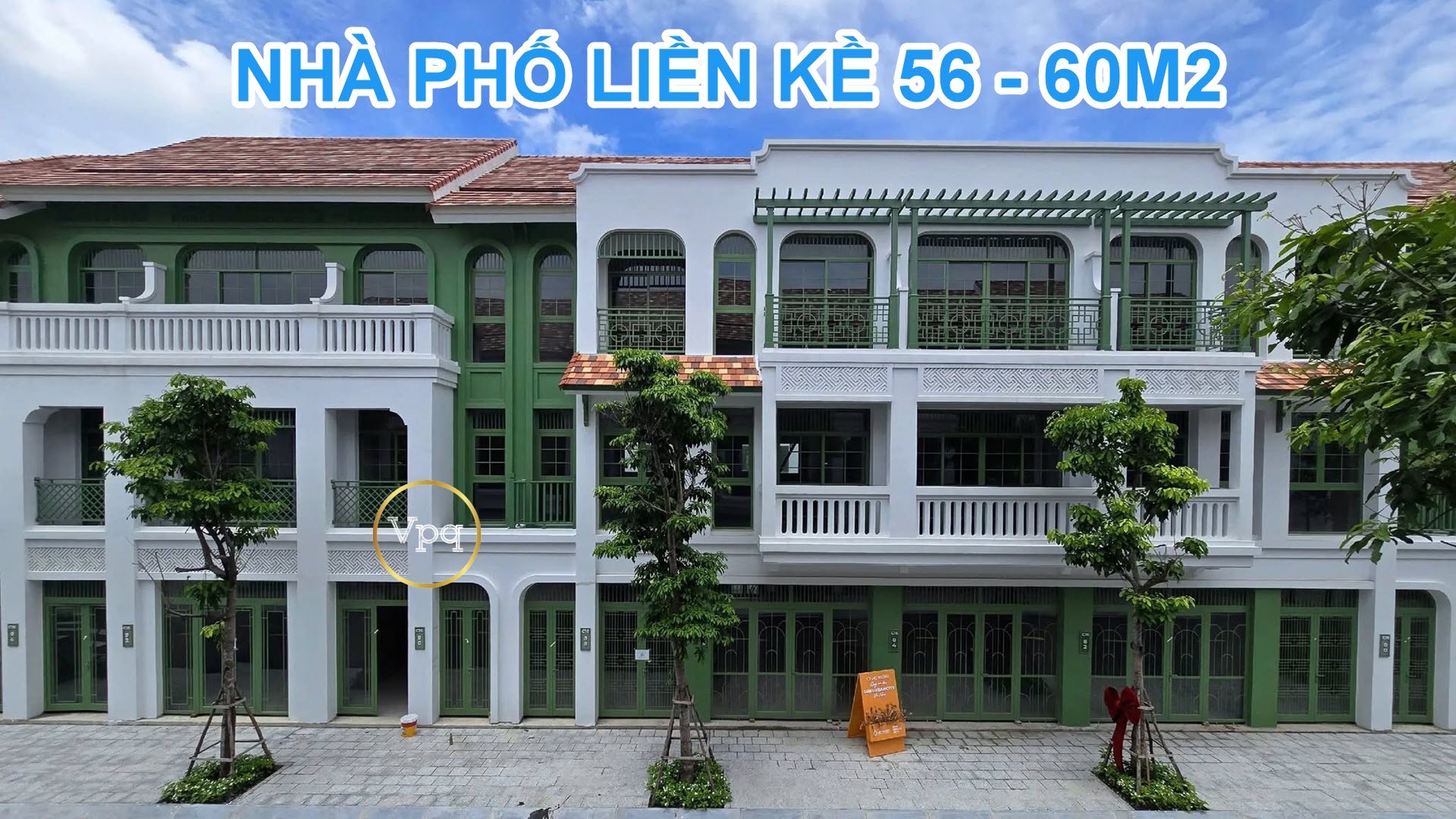 Nhà phố liền kề Sun Urban City (Loại hình 56m2 - 60m2 và 64m2)