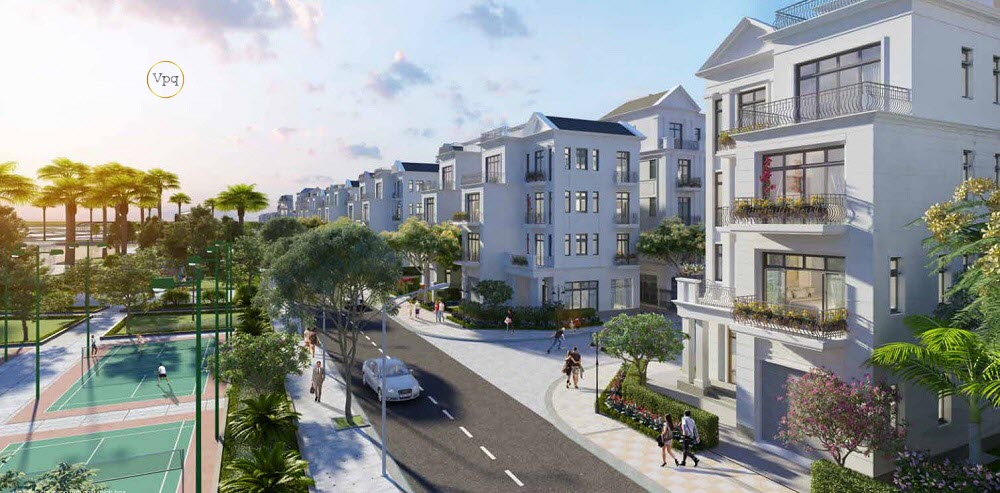 Phối cảnh liền kề The Empire Vinhomes Ocean Park( H&igrave;nh ảnh mang t&iacute;nh chất minh họa)