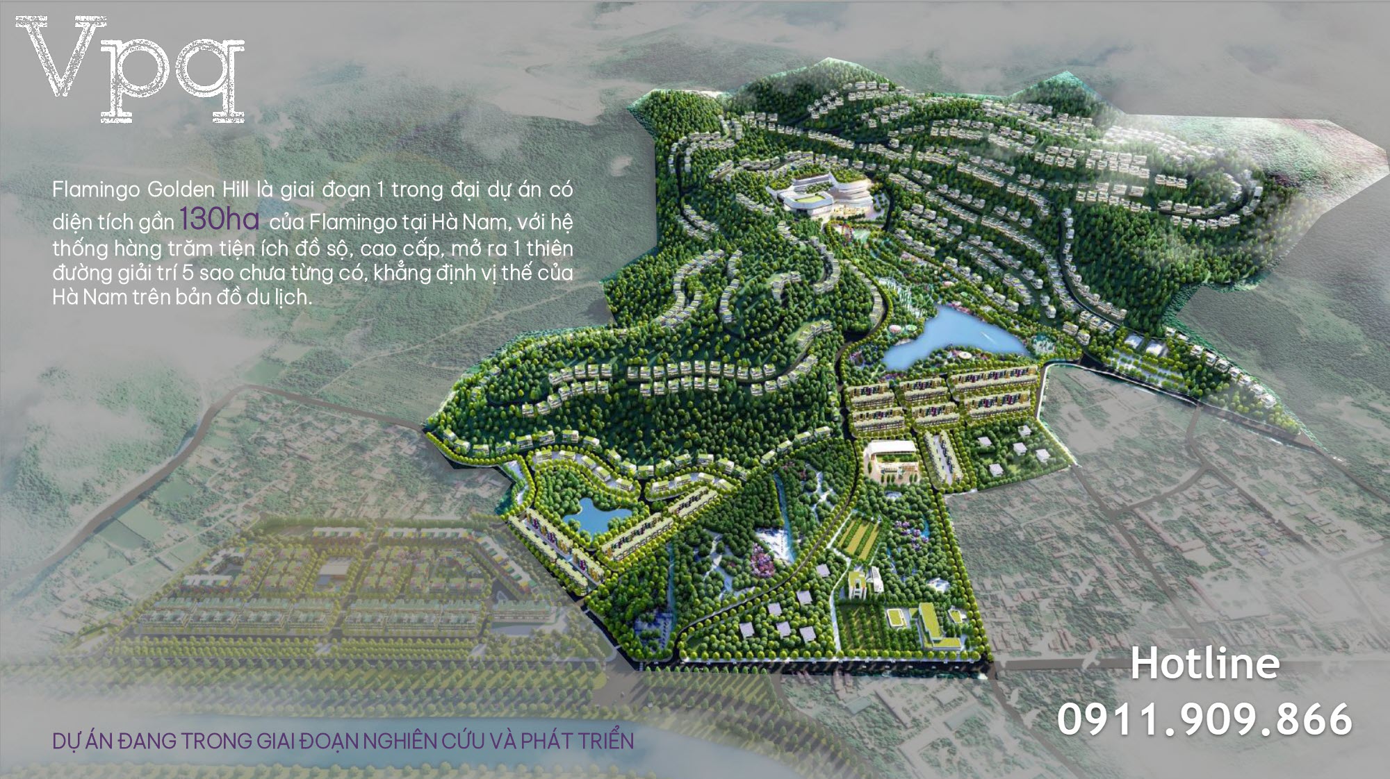Quần thể Flamingo H&agrave; Nam 130ha đang được nghi&ecirc;n cứu v&agrave; ph&aacute;t triển