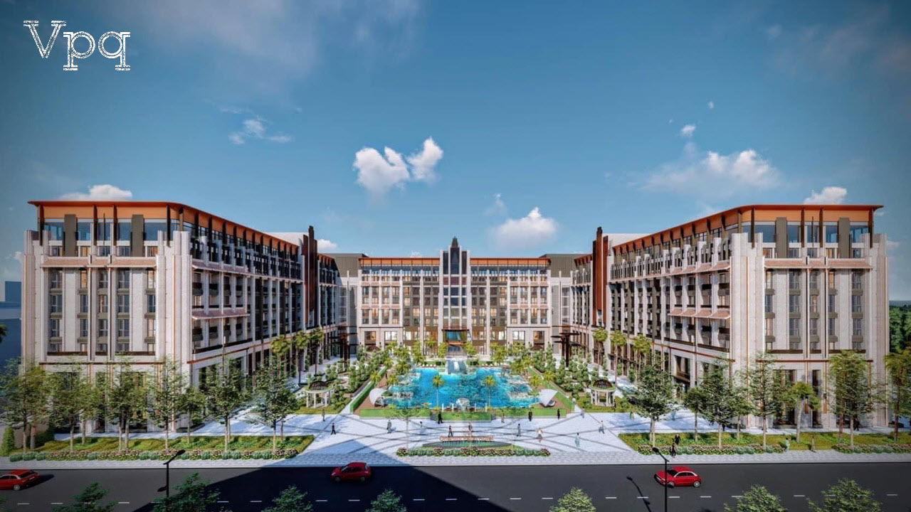 Phối cảnh căn hộ The 5Way Phú Quốc (Tòa Indochine)