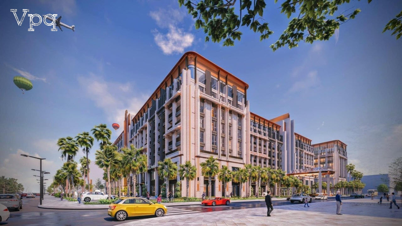 Với tòa phong cách kiến trúc Indochine