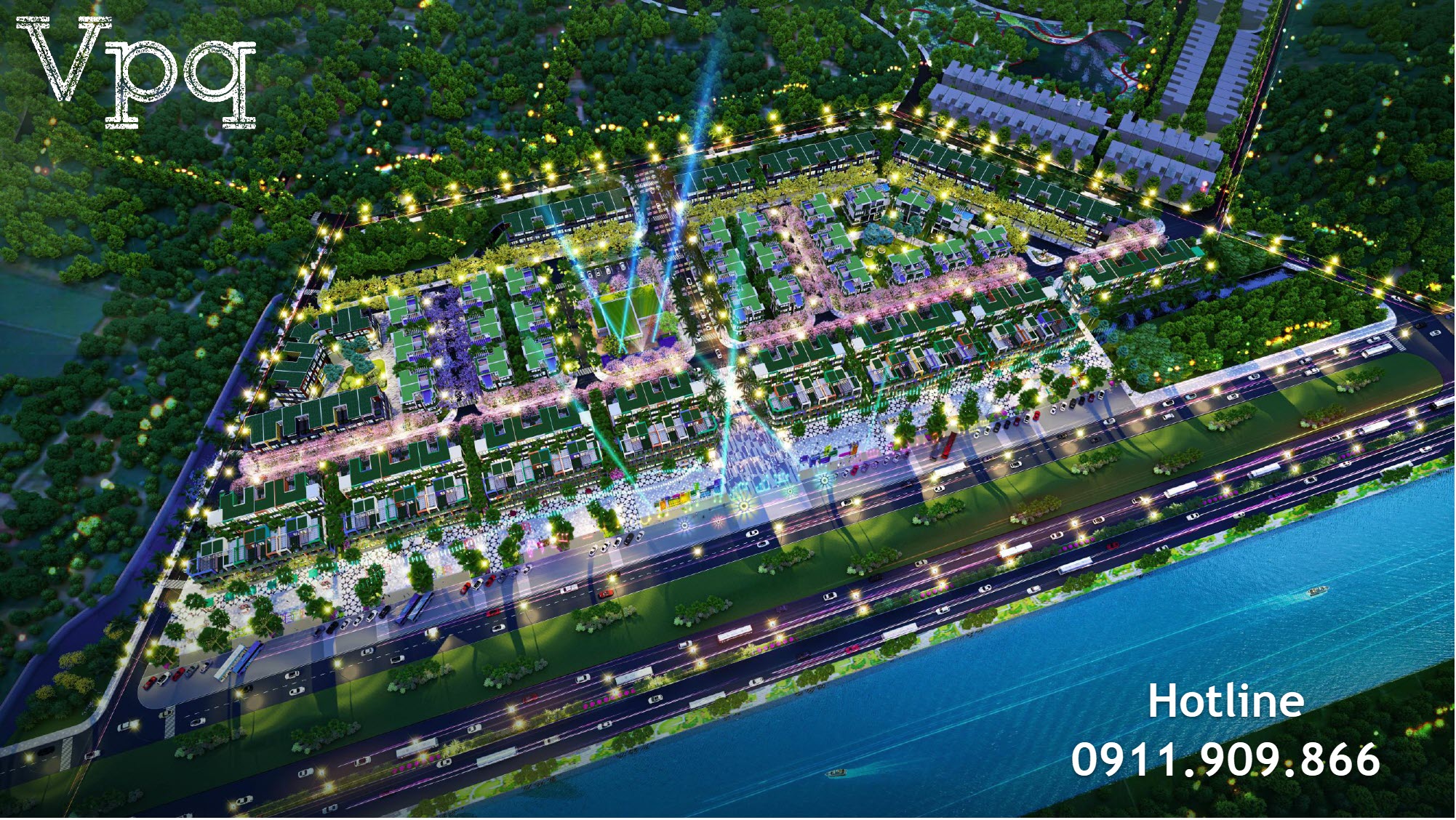 H&igrave;nh ảnh phối cảnh tổng quan dự &aacute;n Flamingo Golden Hill H&agrave; Nam