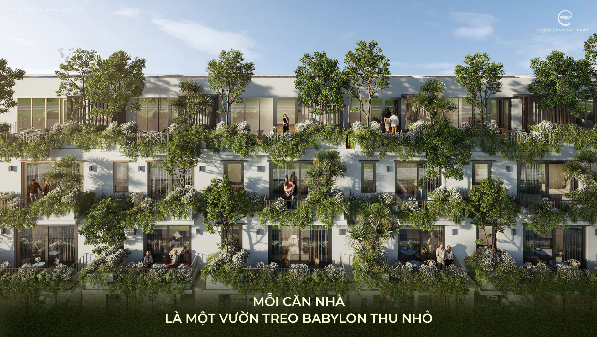 Mỗi căn nhà là một vườn treo Babylon