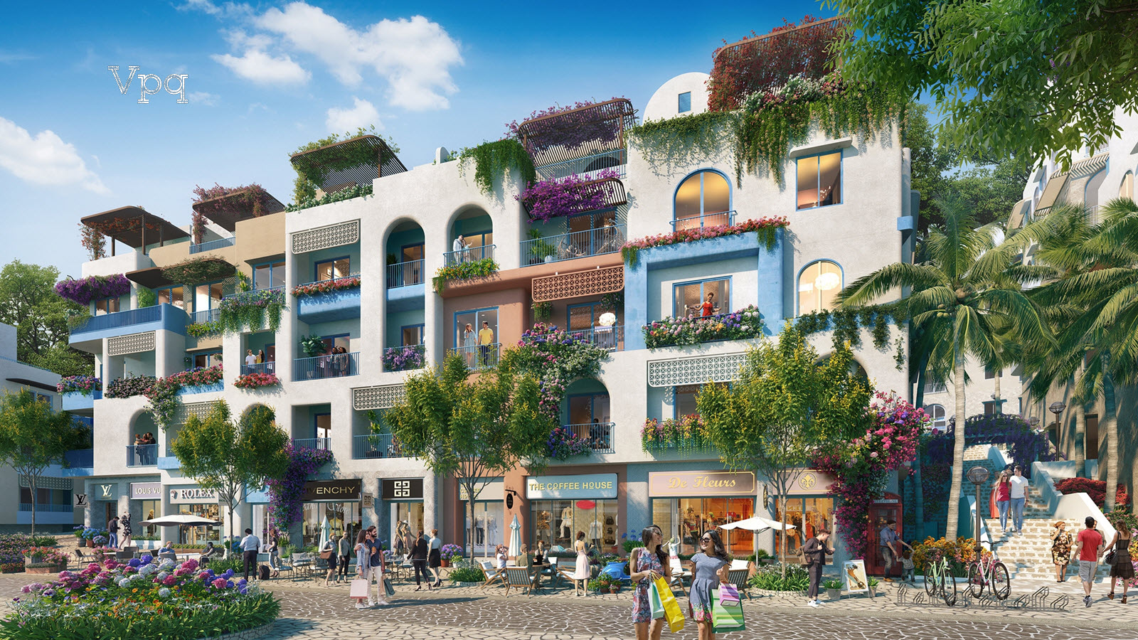 The Santo Port mang niềm cảm hứng Santorini hài hòa văn hóa bản địa