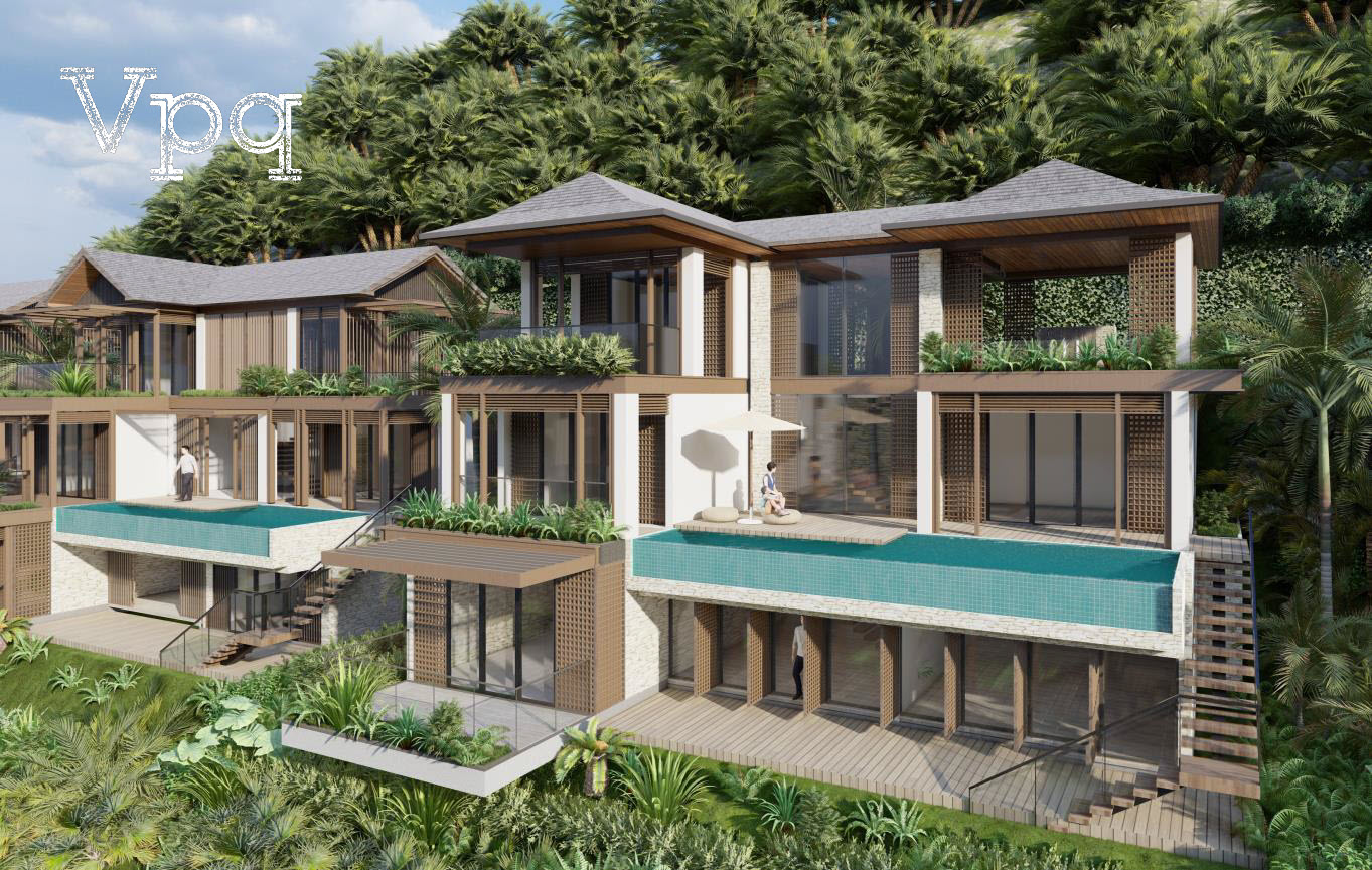 Phối cảnh Makaio Luxury Hill Villa