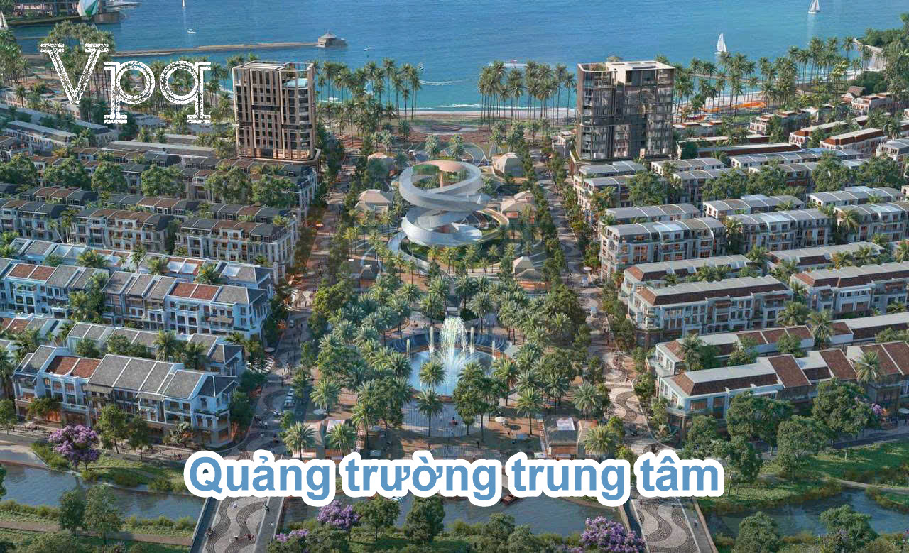 Phối cảnh quảng trường Sun C&aacute;t B&agrave;
