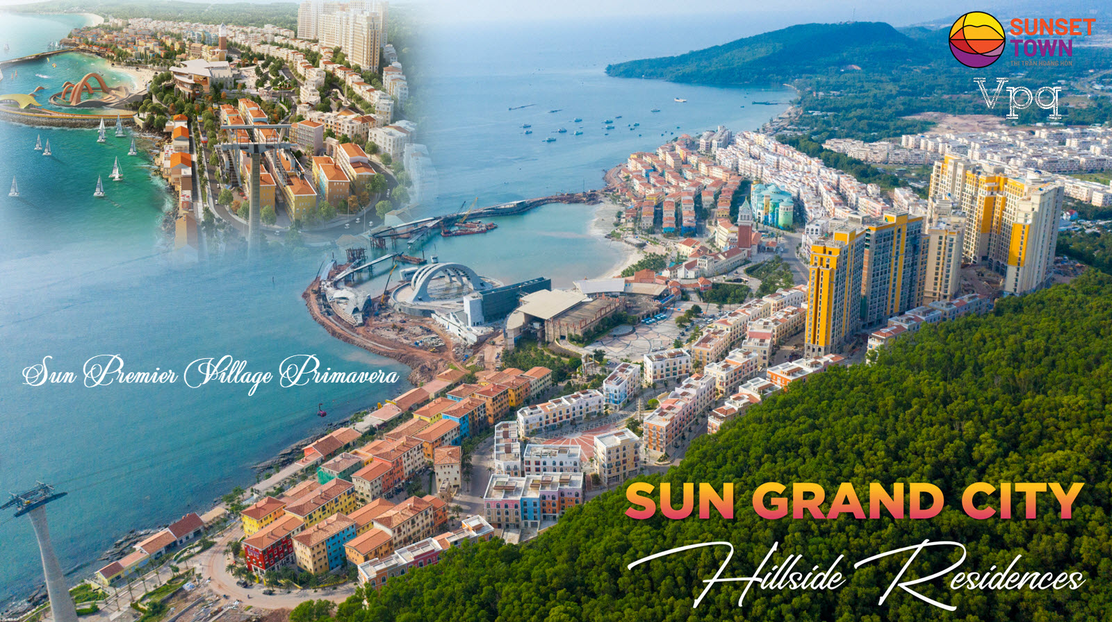 Tổng thể Sunset Town Phú Quốc