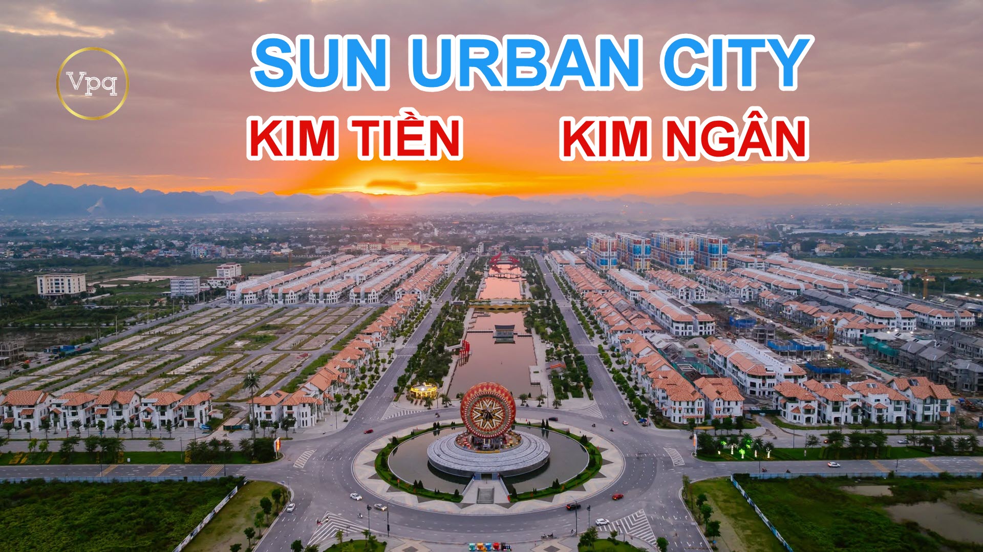 Hình ảnh thực tế phân khu Kim Ngân - Kim Tiền dự án Sun Urban City