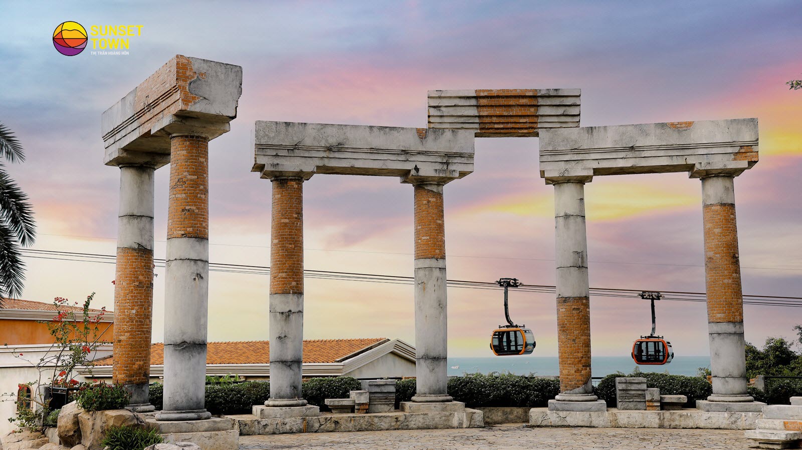 Tàn tích Pompeii tại Sunset Town