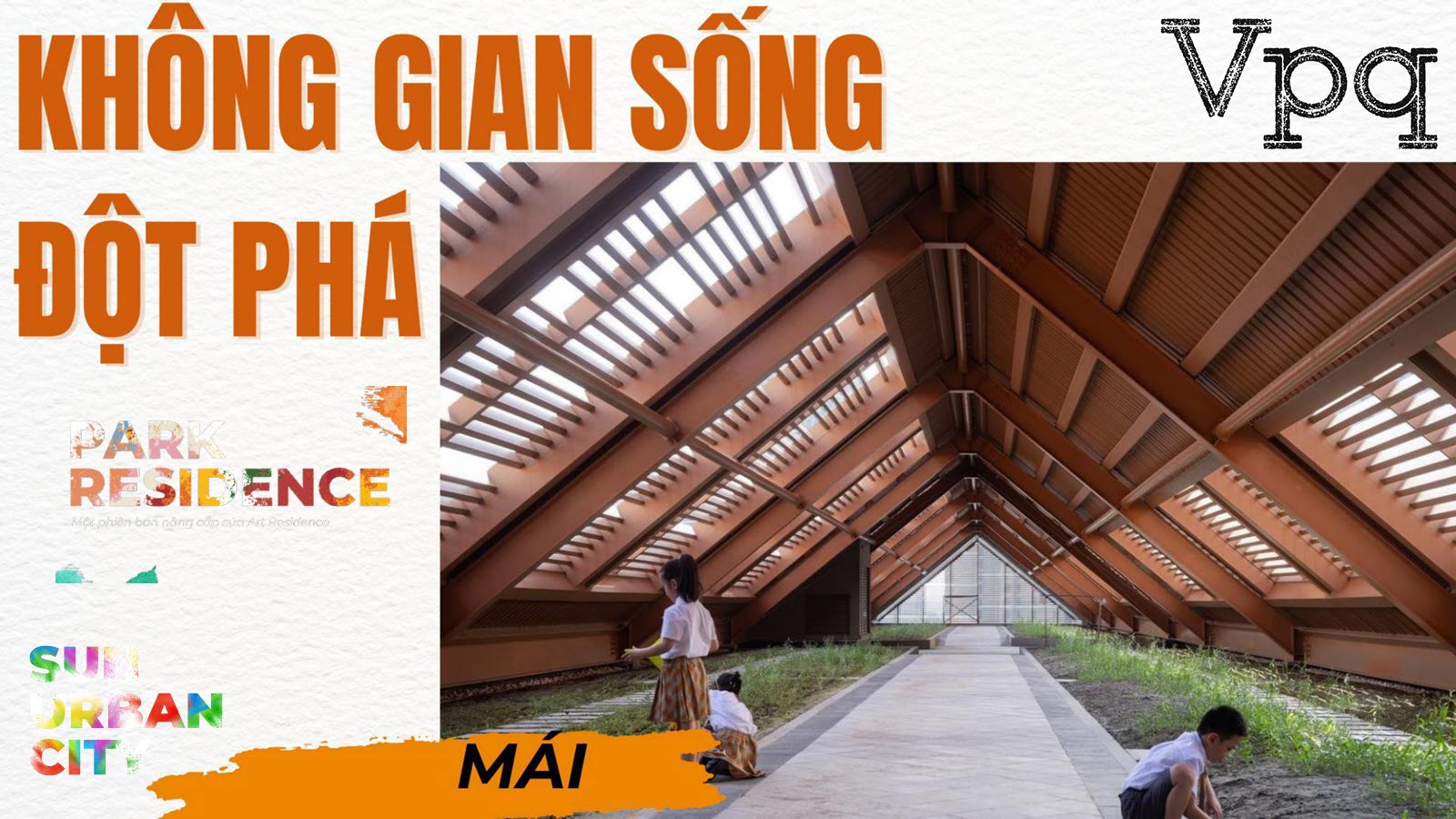 Kh&ocirc;ng gian tầng m&aacute;i căn hộ Park Residence