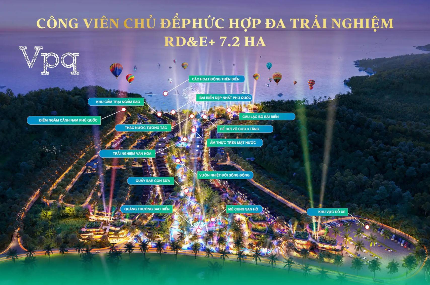Bản đồ tiện &iacute;ch Makaio Park B&atilde;i Sao