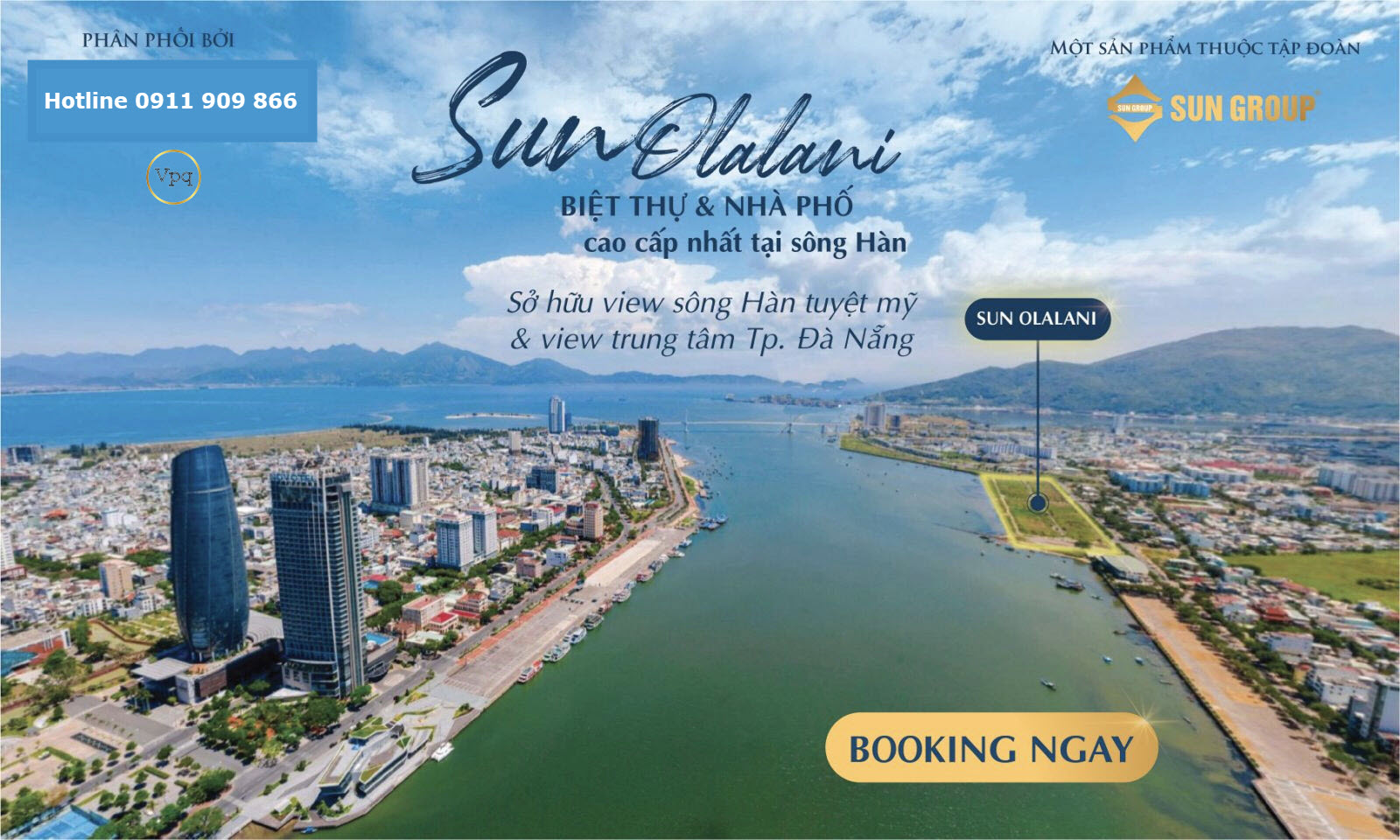Biệt thự, nhà phố dự án Sun Olalani Đà Nẵng view Sông - trông biển