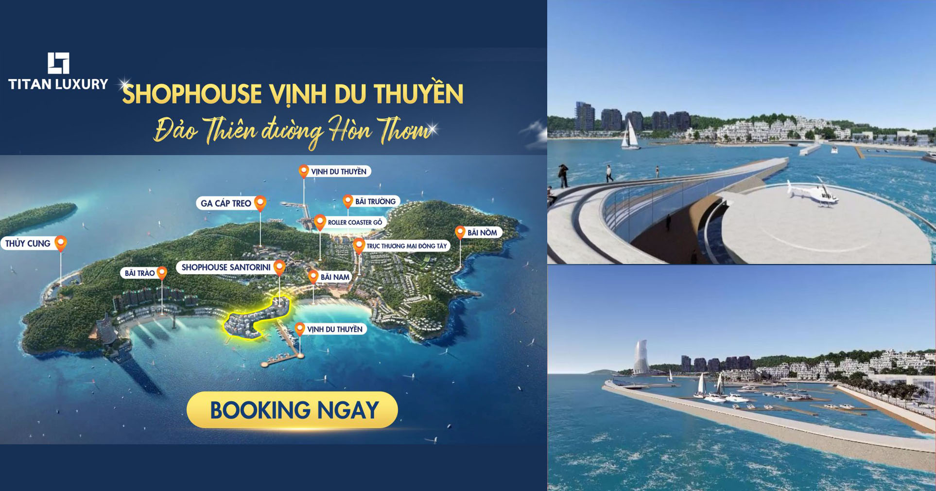 Dự &aacute;n Shophouse Santorini H&ograve;n Thơm