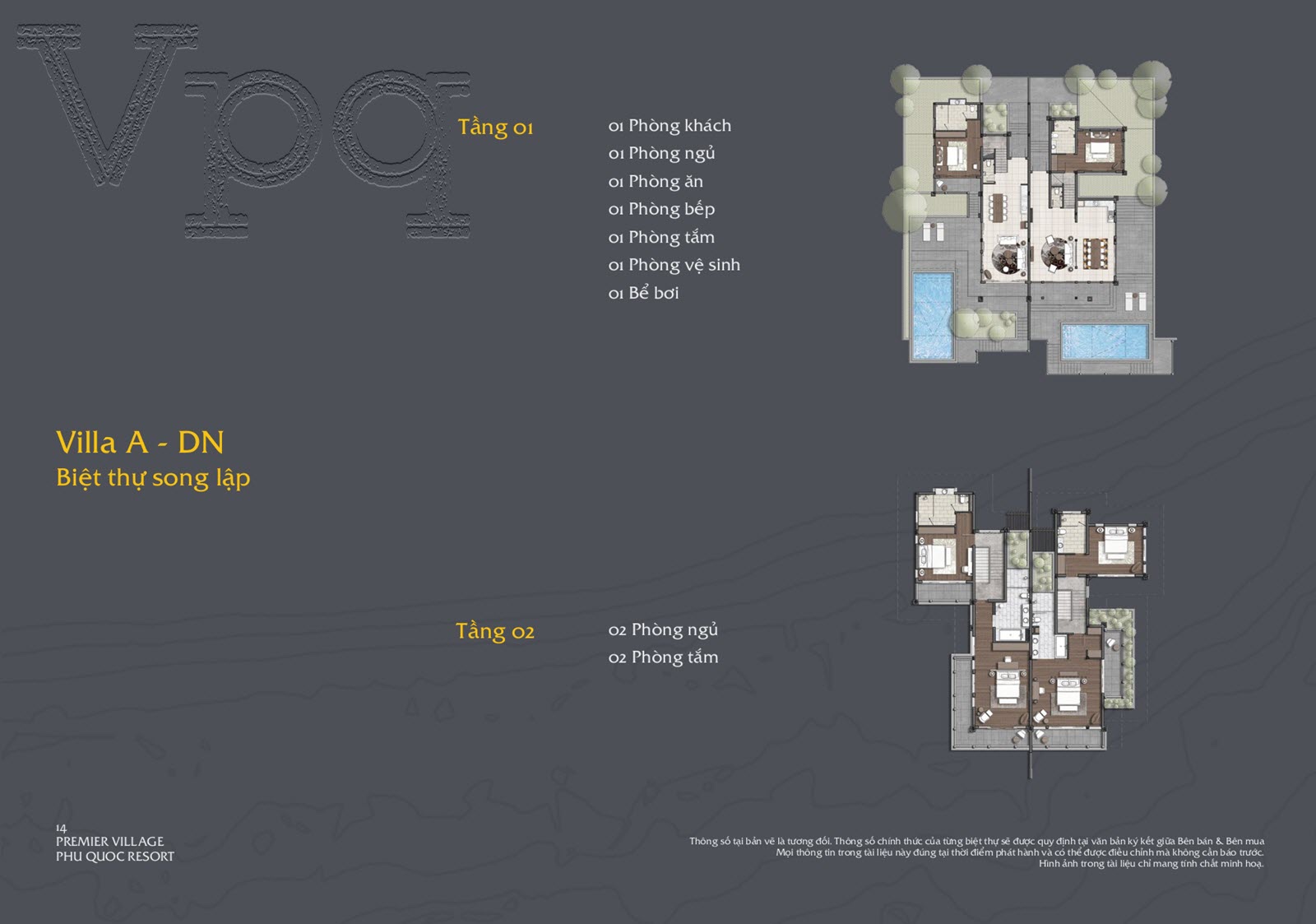 Layout A-DN Premier Village Phu Quoc Resort