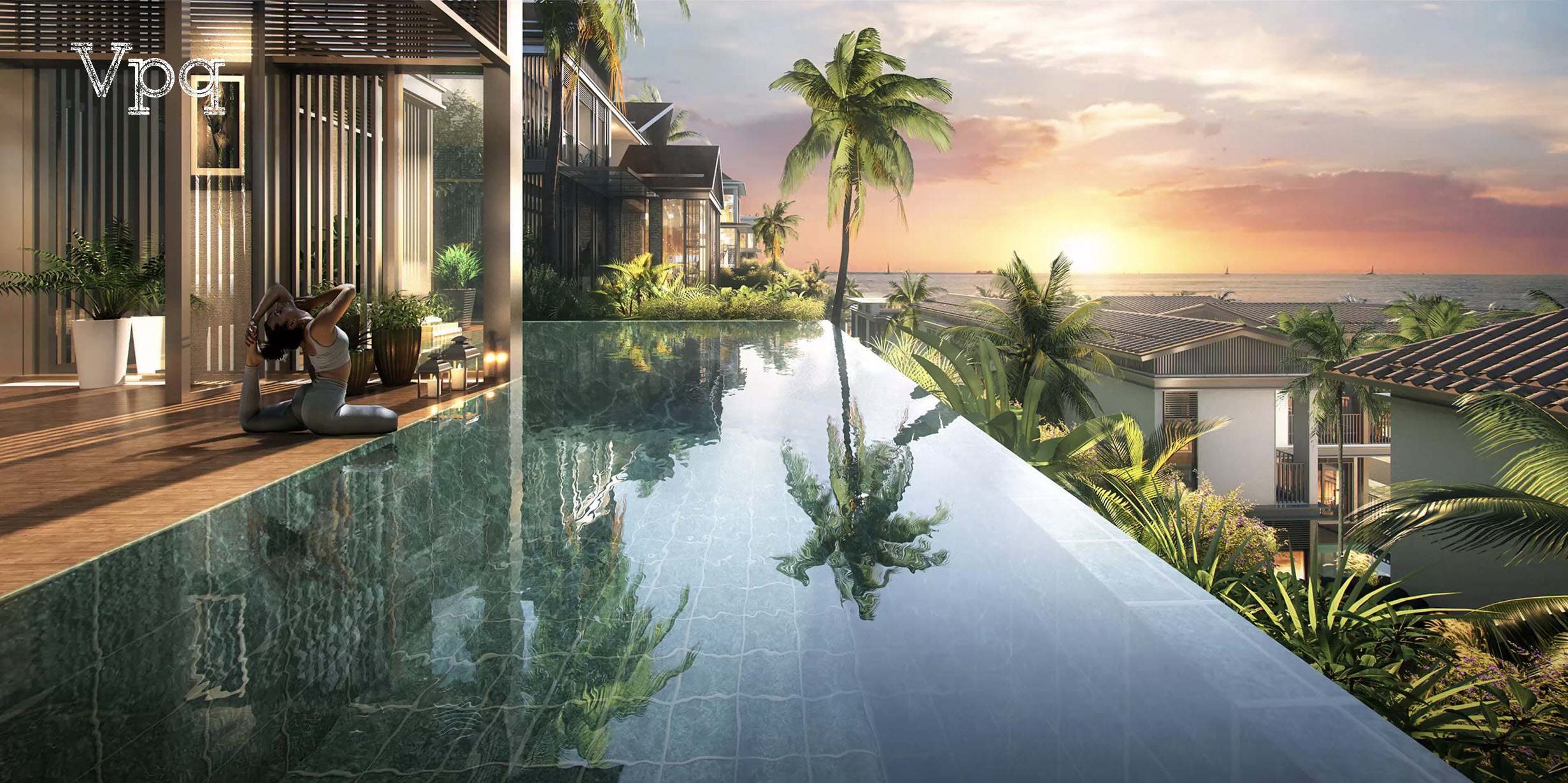 G&oacute;c view b&igrave;nh minh tuyệt đẹp từ Villa Sun Group B&atilde;i Sao